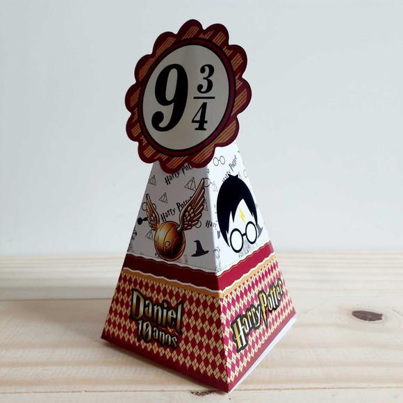 Kit Festa 40 Caixinhas Personalizadas Harry Potter