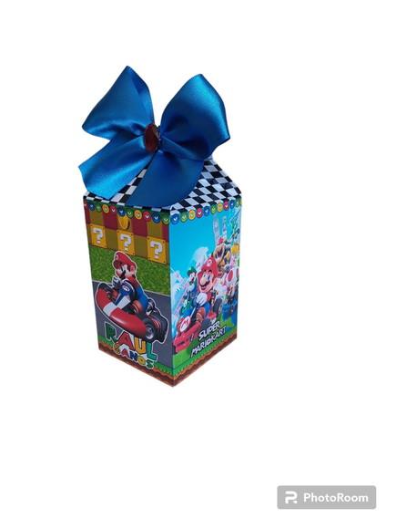 Kit Festa Básico 20 Lembrancinhas Personalizadas Mario Kart