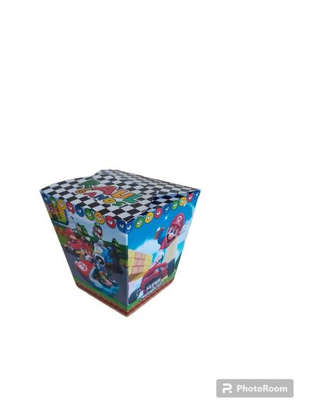 Kit Festa Básico 20 Lembrancinhas Personalizadas Mario Kart