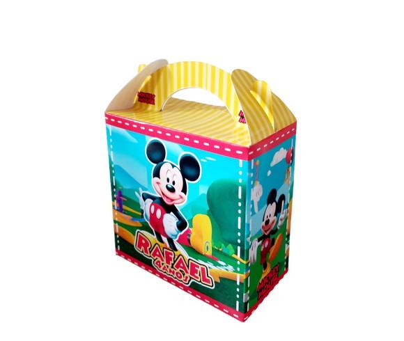 Kit Festa Básico 30 Lembrancinha Personalizada Mickey