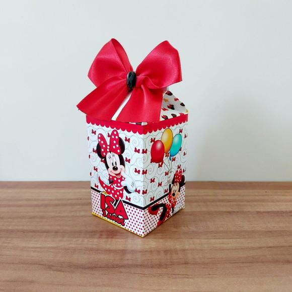 Kit Festa Básico 30 Lembrancinhas Personalizada Minnie