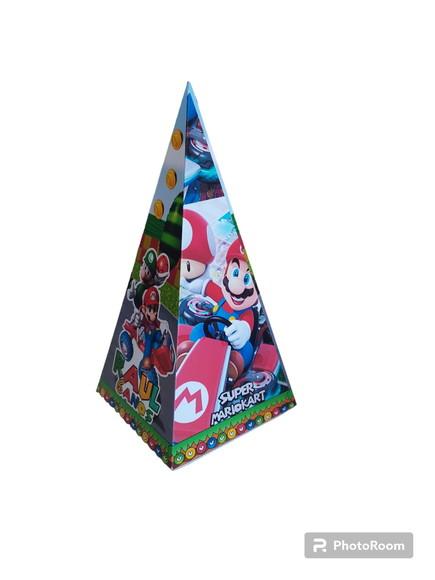 Kit Festa Básico 30 Lembrancinhas Personalizadas Mario Kart