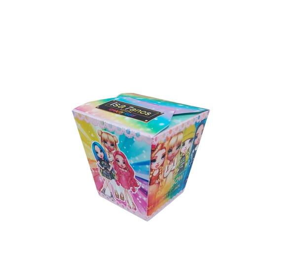 Kit Festa Básico 30 Lembrancinhas Personalizada Rainbow High