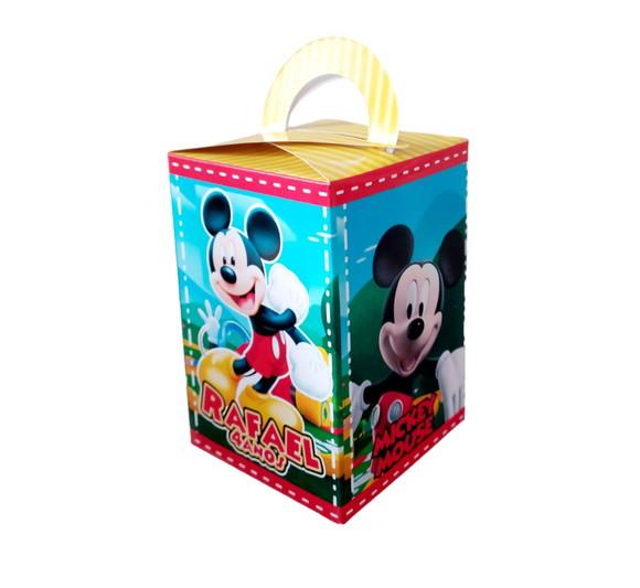 Kit Festa Básico 40 Lembrancinha Personalizada Mickey