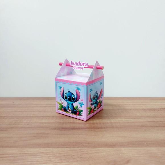 Kit Festa Básico 40 Lembrancinha Personalizada Stitch