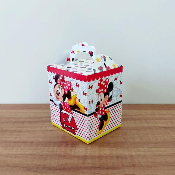 Kit Festa Básico 50 Lembrancinhas Personalizada Minnie