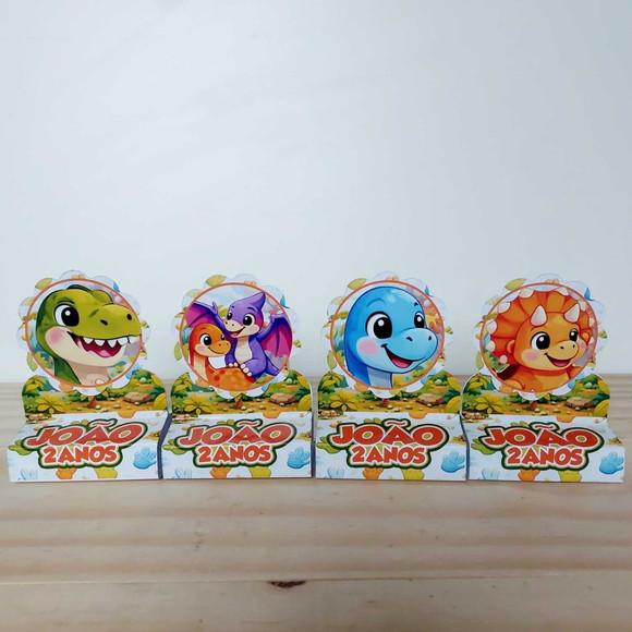 Porta Bis Duplo Dinossauro Baby Personalizado Festa Infantil