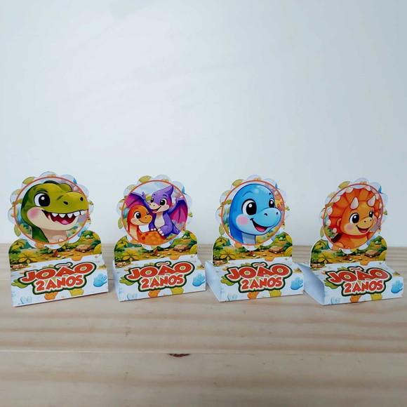 Porta Bis Duplo Dinossauro Baby Personalizado Festa Infantil