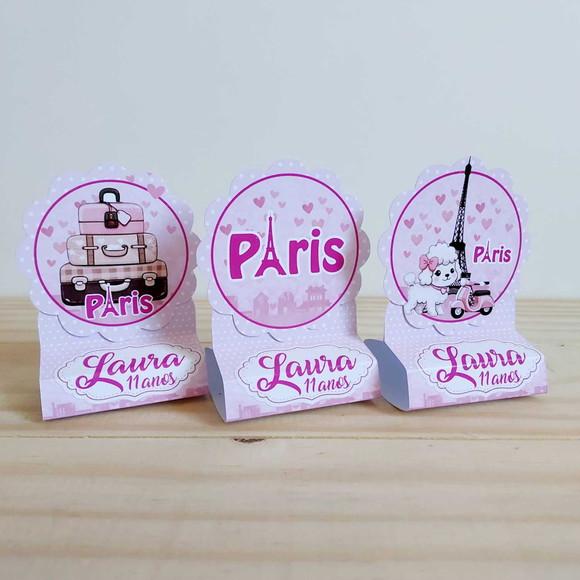 Porta Bis Duplo Paris Personalizado Festa Infantil