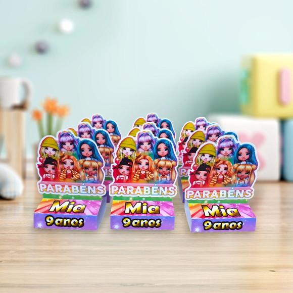 Porta Bis Duplo Personalizado Rainbow High