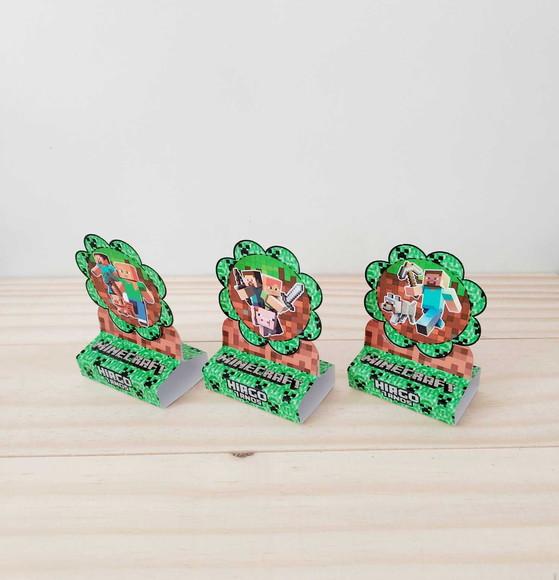 Porta Bis Duplo Personalizado Minecraft