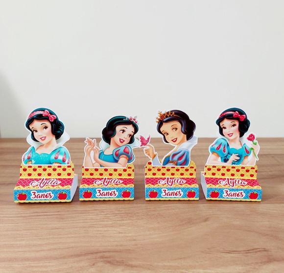 Porta Bis Duplo Personalizado Tema Branca de Neve Festa