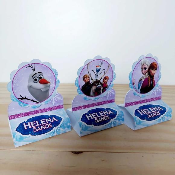 Porta Bis Frozen Personalizado Festa Infantil