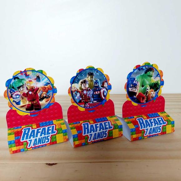 Porta Bis Lego Personalizado Festa Infantil