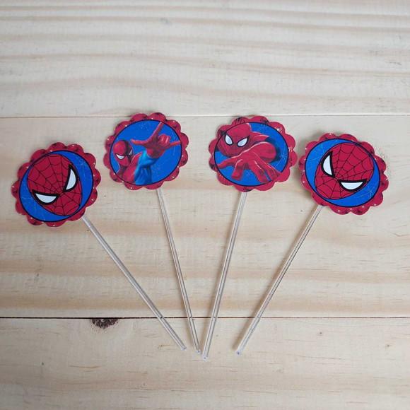 Topper Homem Aranha Docinhos Festa Infantil