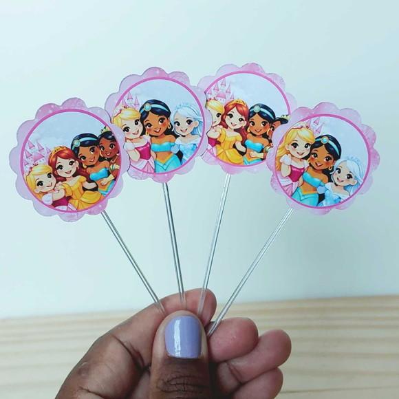 Topper Princesas Disney Docinhos Festa Infantil