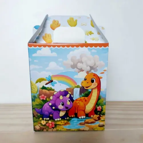 Caixa Maleta Dinossauro Baby Personalizada Infantil