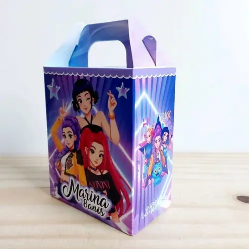 Caixa Maleta Guerreiras do K-pop Personalizada
