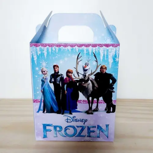Caixa Maleta Frozen Personalizada Infantil