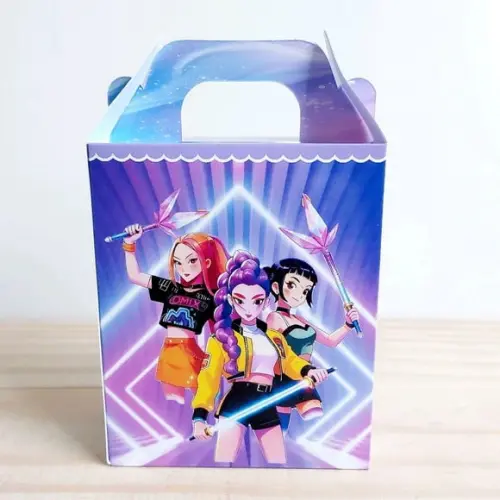 Caixa Maleta Guerreiras do K-pop Personalizada