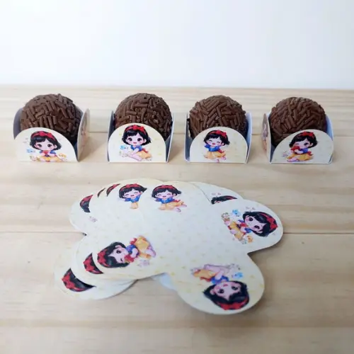 Forminhas para Docinhos Branca de Neve Baby Festa Infantil