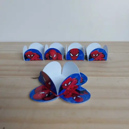Forminhas para Docinhos Homem Aranha Festa Infantil