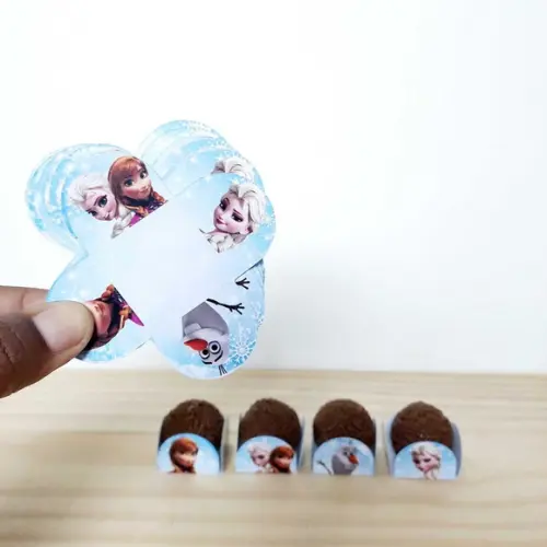 Forminhas para Docinhos Frozen Festa Infantil