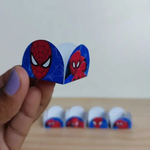 Forminhas para Docinhos Homem Aranha Festa Infantil