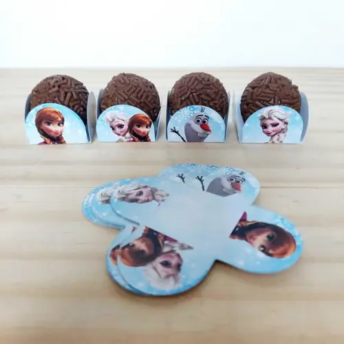 Forminhas para Docinhos Frozen Festa Infantil