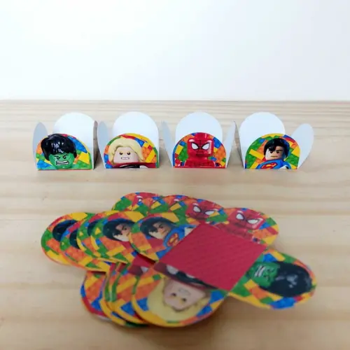 Forminhas para Docinhos Lego Festa Infantil
