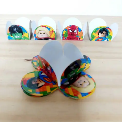 Forminhas para Docinhos Lego Festa Infantil