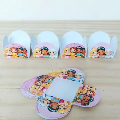 Forminhas para Docinhos Princesas Disney Festa Infantil