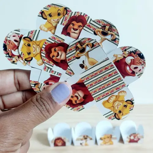 Forminhas para Docinhos Rei Leão Festa Infantil