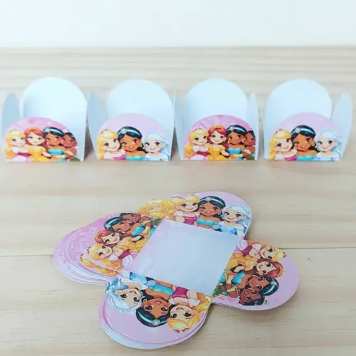 Forminhas para Docinhos Princesas Disney Festa Infantil