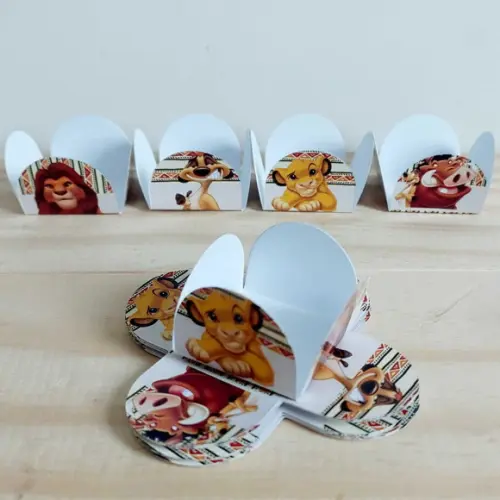 Forminhas para Docinhos Rei Leão Festa Infantil