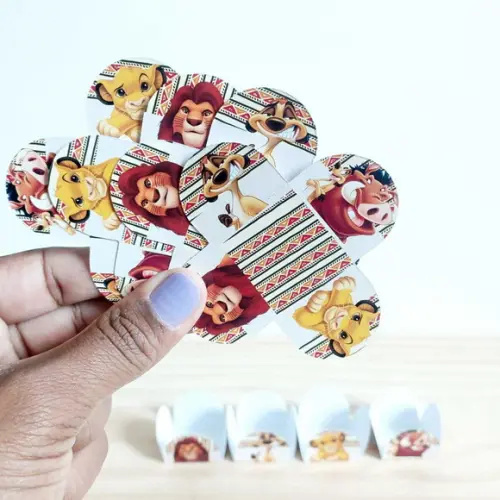 Forminhas para Docinhos Rei Leão Festa Infantil