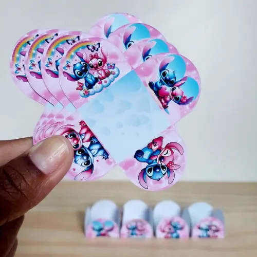 Forminhas para Docinhos Stitch e Angel Festa Infantil