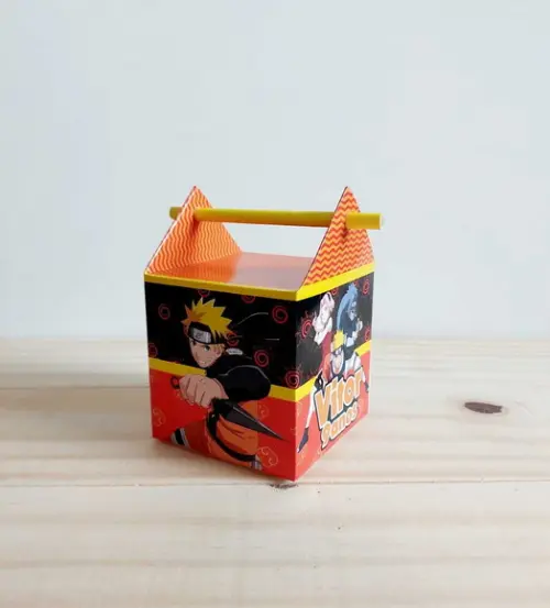 Kit 25 Lembrancinhas Naruto Personalizadas Festa Infantil
