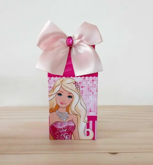 Kit 40 Caixinhas Personalizadas Barbie