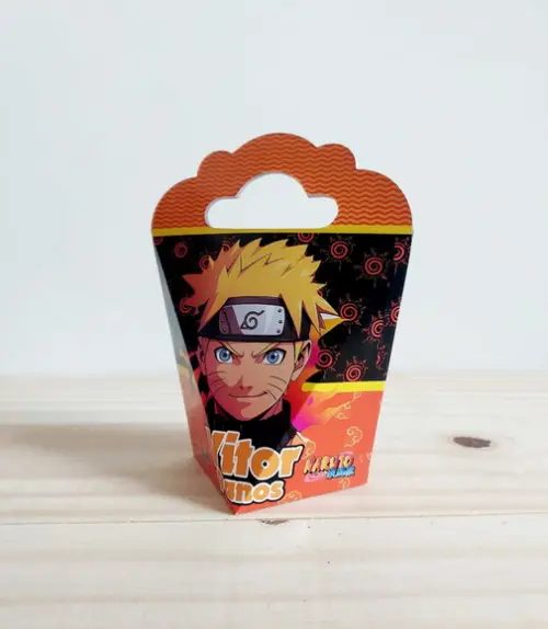 Kit 50 Lembrancinhas Naruto Personalizadas Festa Infantil