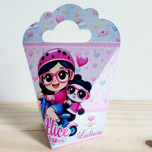 Kit Festa 15 Caixinhas Personalizadas Luluca
