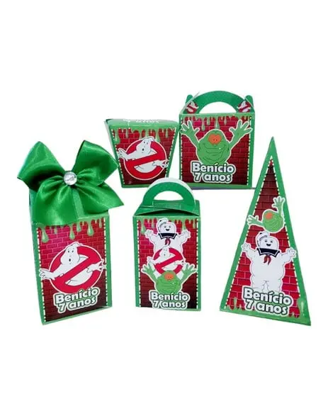 Kit Festa 40 Lembrancinhas Personalizadas Caça Fantasmas