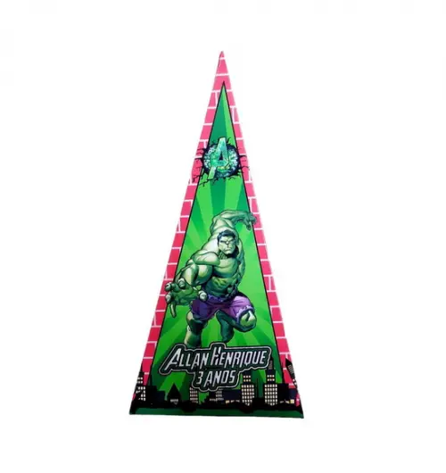 Kit Festa 50 Lembrancinhas Básicas Personalizadas Hulk