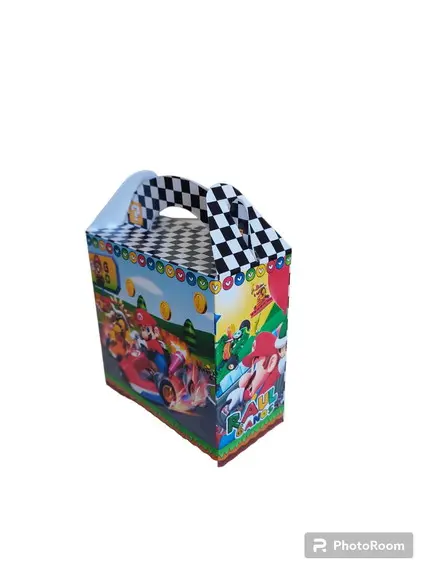 Kit Festa Básico 20 Lembrancinhas Personalizadas Mario Kart