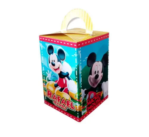 Kit Festa Básico 30 Lembrancinha Personalizada Mickey