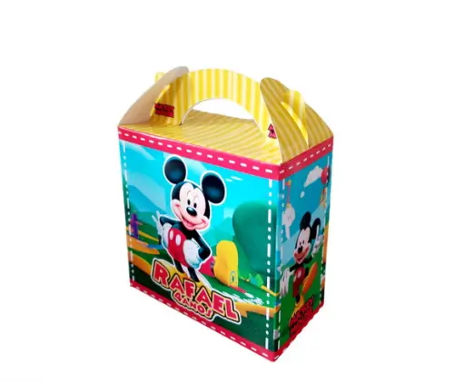 Kit Festa Básico 30 Lembrancinha Personalizada Mickey
