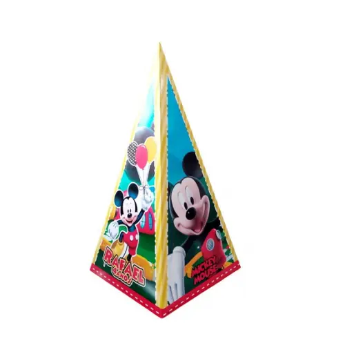 Kit Festa Básico 40 Lembrancinha Personalizada Mickey