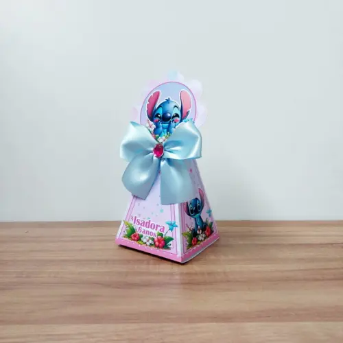 Kit Festa Básico 40 Lembrancinha Personalizada Stitch
