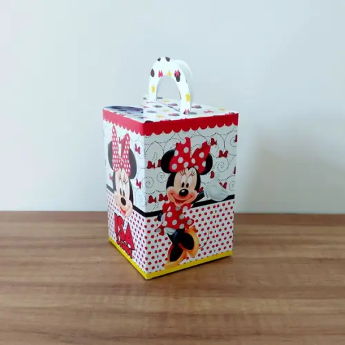 Kit Festa Básico 50 Lembrancinhas Personalizada Minnie