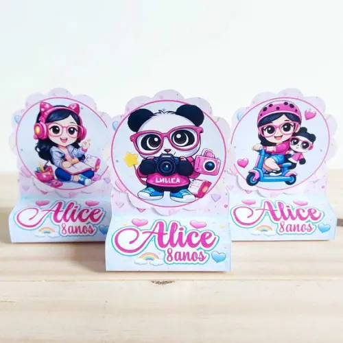Porta Bis Duplo Paris Personalizado Festa Infantil